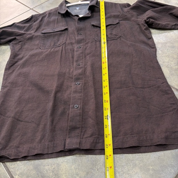 Kuhl Shirt Mens Sz M Descendr Flannel Button Up Long Sleeve Outdoor Casual Comfy - Picture 7 of 9